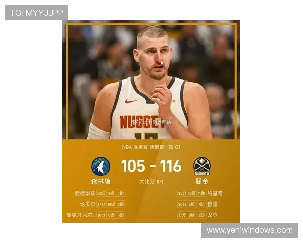 穆雷挡拆借约基奇制造错位较上季提升关键时段效率 穆雷挡拆借约基奇制造错位较上季提升关键时段效率